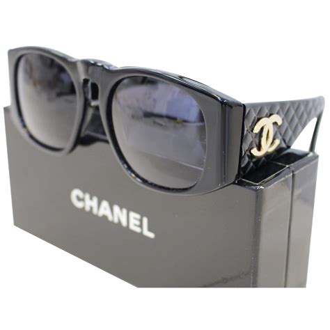 classic chanel sunglasses black|vintage chanel sunglasses for women.